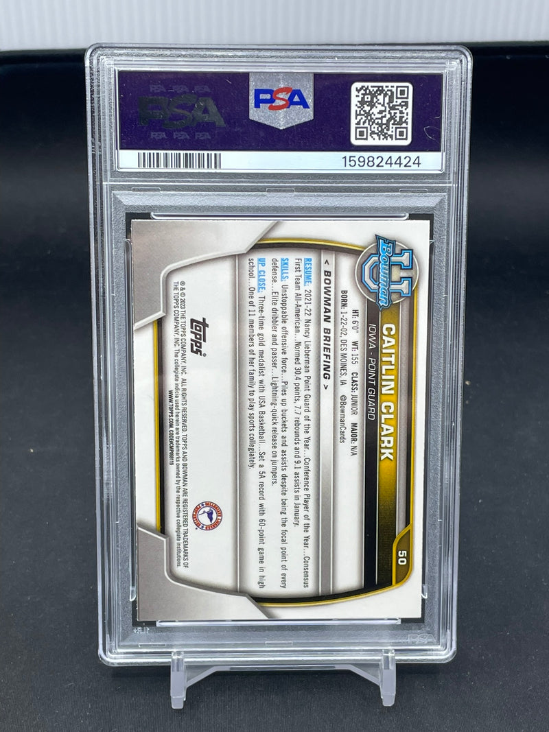 2022 TOPPS BOWMAN UNIVERSITY - PINK REFRACTOR - 1ST BOWMAN - C. CLARK -