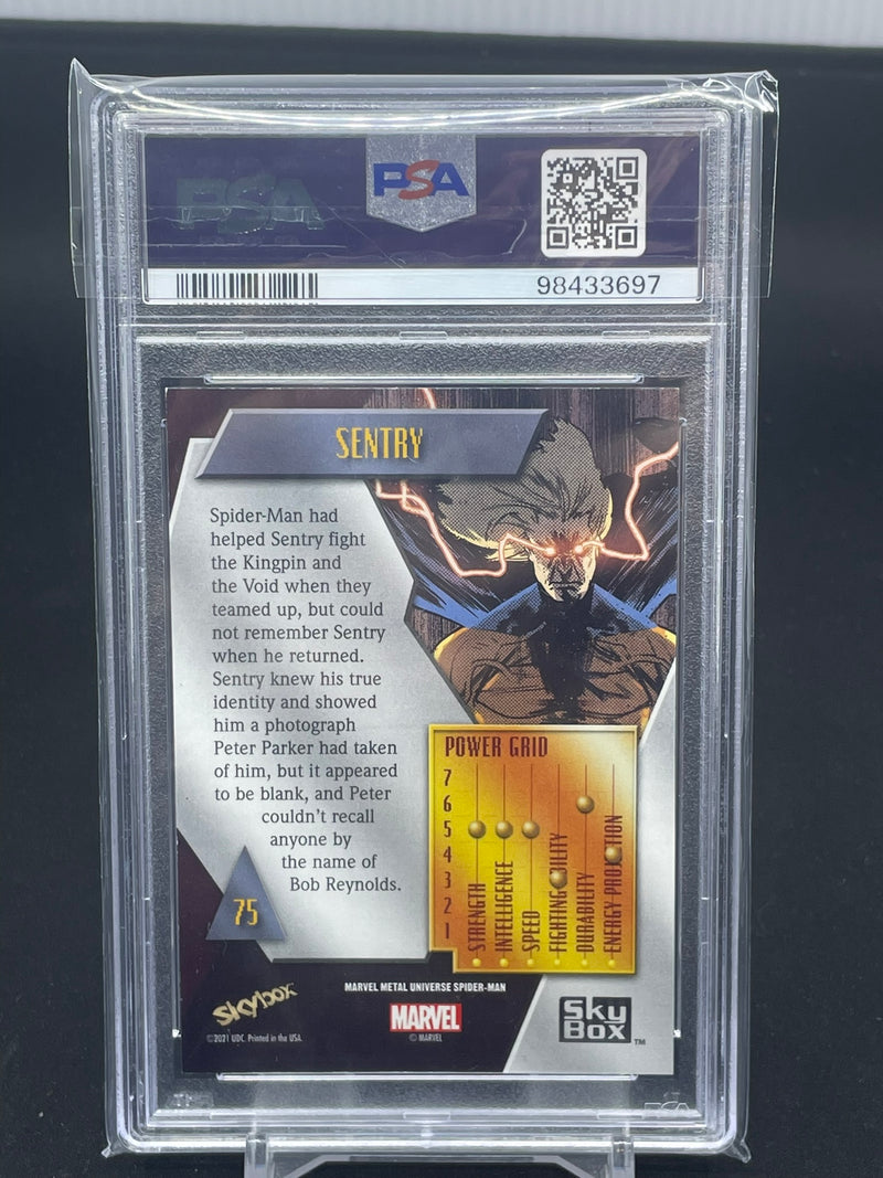 2022 UPPER DECK MARVEL METAL UNIVERSE - LIGHT FX GOLD - SENTRY -