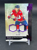 2019 UPPER DECK ARTIFACTS - PURPLE - N. BACKSTROM - #69 - #'D/25 - DUAL RELIC