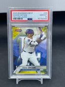 2025 TOPPS BOWMAN'S BEST - YELLOW LAZER - S. OHTANI - #46 - #'D/75 - PSA 10