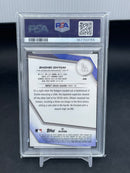 2025 TOPPS BOWMAN'S BEST - YELLOW LAZER - S. OHTANI - #46 - #'D/75 - PSA 10