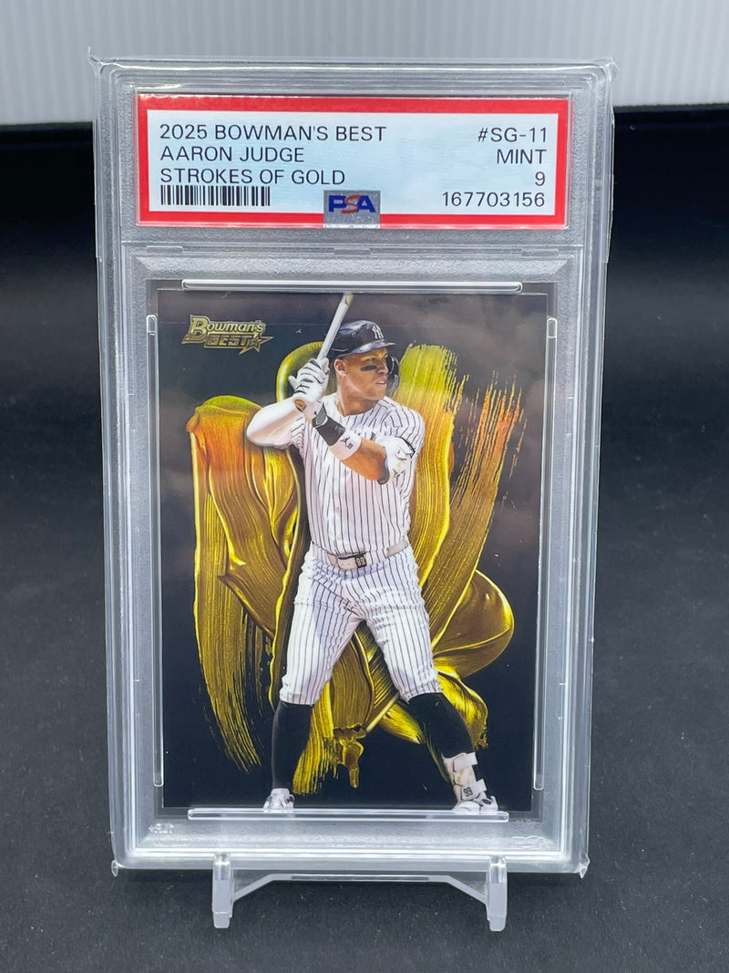 2025 TOPPS BOWMAN'S BEST - STROKES OF GOLD - A. JUDGE -