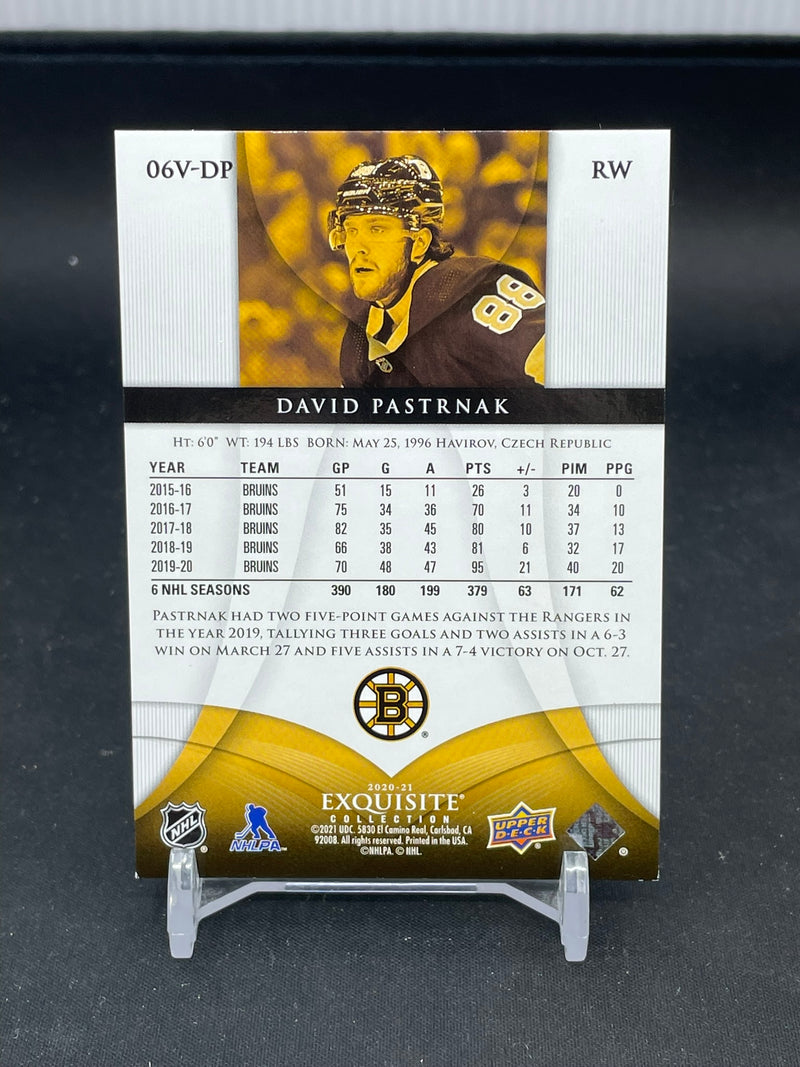 2021 UPPER DECK EXQUISITE - D. PASTRNAK - #06V-DP - #'D/299