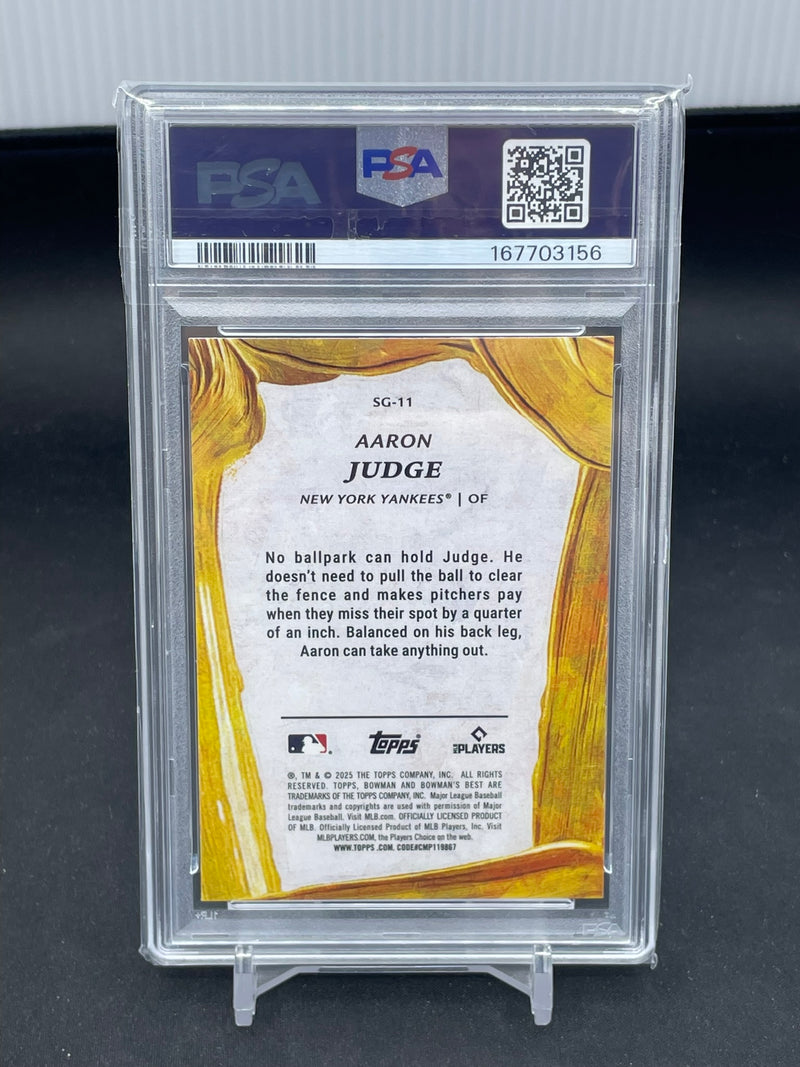 2025 TOPPS BOWMAN'S BEST - STROKES OF GOLD - A. JUDGE -