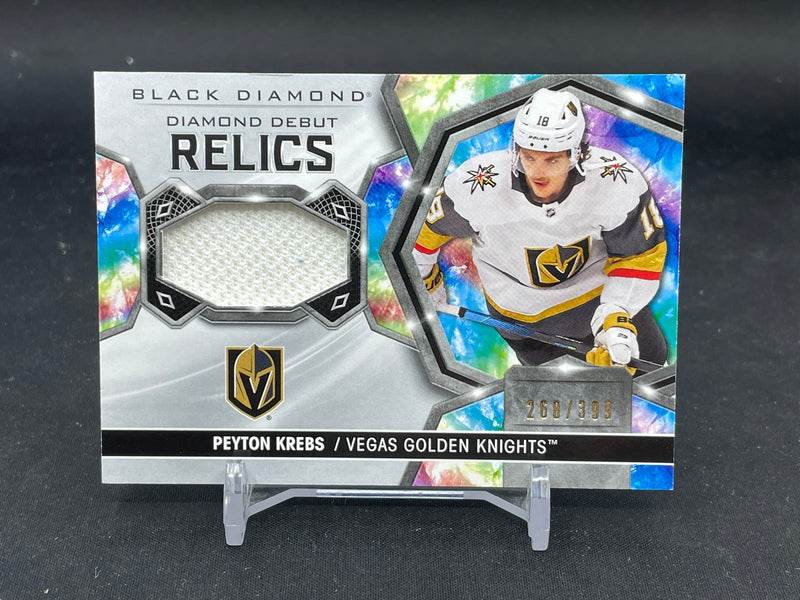 2020 UPPER DECK BLACK DIAMOND - DIAMON DEBUT RELICS - P. KREBS - #DD-PK - #'D/399 - RELIC - RC