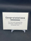 1992 CLASSICS DRAFT PICKS - LIMITED AUTOGRAPH CARD - C. PICKENS