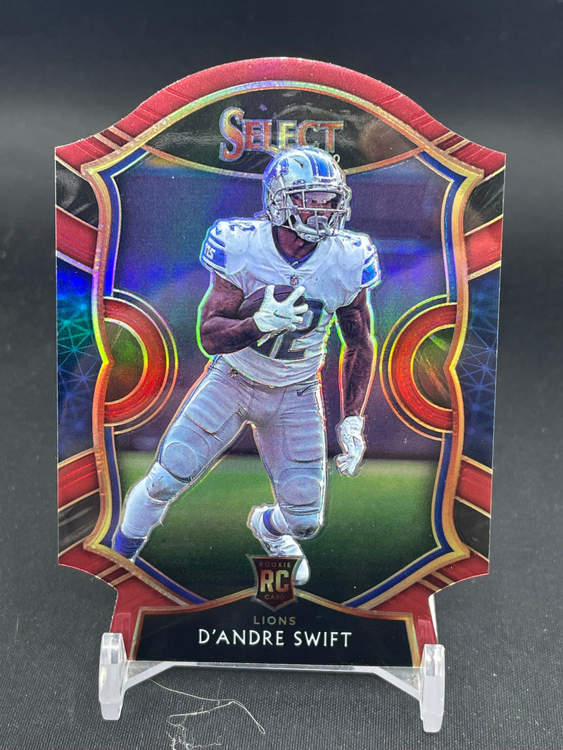 2021 PANINI SELECT - CONCOURSE - DIE-CUT MAROON PRIZM - D. SWIFT -