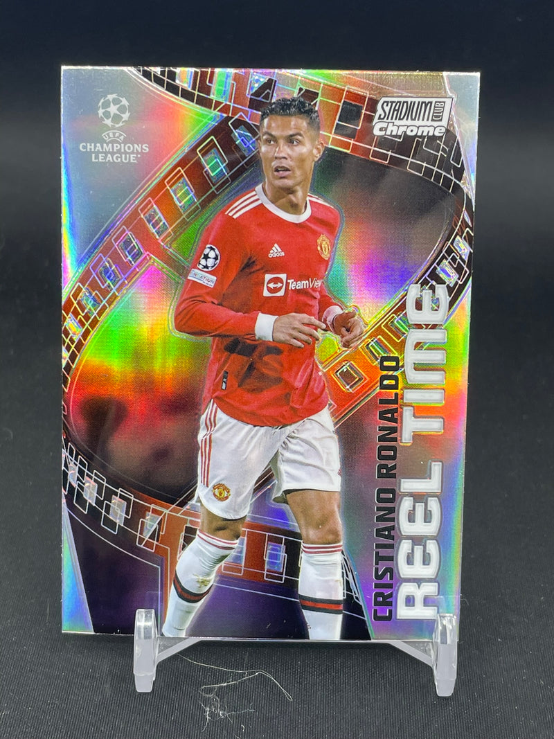 2022 TOPPS STADIUM CLUB CHROME - REEL TIME - C. RONALDO -