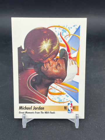 1991 SKYBOX - GREAT MOMENTS FROM THE NBA FINALS - M. JORDAN - #334
