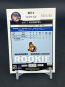 2015 UPPER DECK O-PEE-CHEE PLATINUM - WHITE ICE - MARQUEE ROOKIE -