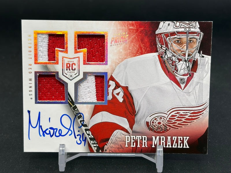 2013 PANINI PRIME - P. MRAZEK - #140 - #'D/50 - RELIC - AUTOGRAPH - RC