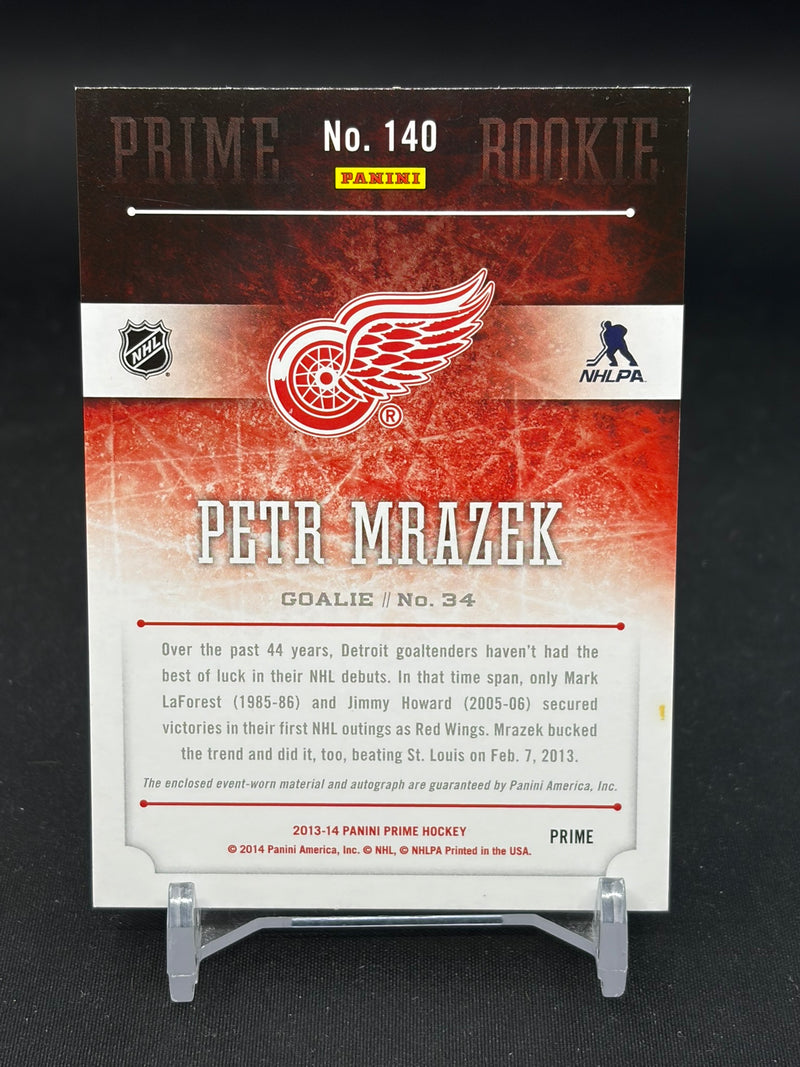 2013 PANINI PRIME - P. MRAZEK - #140 - #'D/50 - RELIC - AUTOGRAPH - RC
