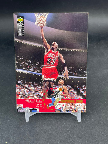 1995 UPPER DECK COLLECTOR'S CHOICE - M. JORDAN - #195
