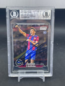 2023 TOPPS STADIUM CLUB CHROME UCL - LAMINE YAMAL - AUTOGRAPH - BGS AUTHENTIC - RC