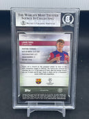 2023 TOPPS STADIUM CLUB CHROME UCL - LAMINE YAMAL - AUTOGRAPH - BGS AUTHENTIC - RC