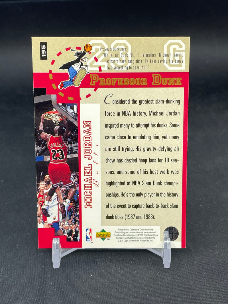 1995 UPPER DECK COLLECTOR'S CHOICE - M. JORDAN -