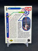 1995 UPPER DECK COLLECTOR'S CHOICE - FUN FACTS - M. JORDAN -