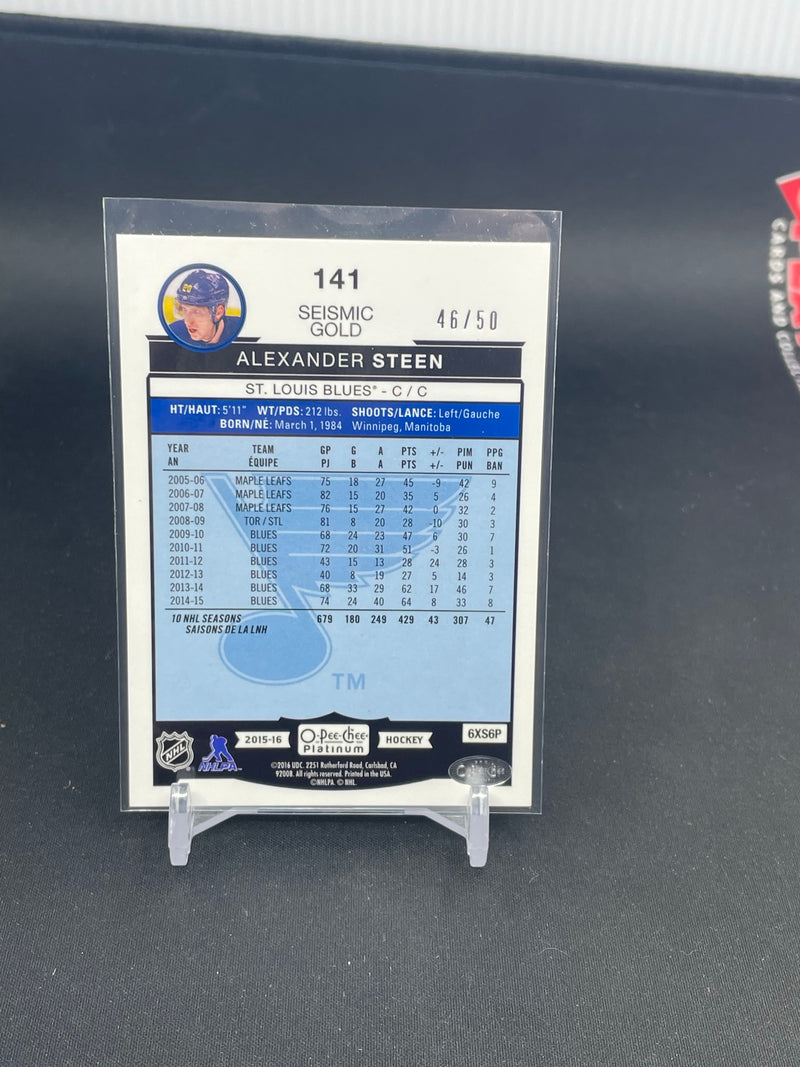 2015 UPPER DECK O-PEE-CHEE PLATINUM - SEISMIC GOLD -
