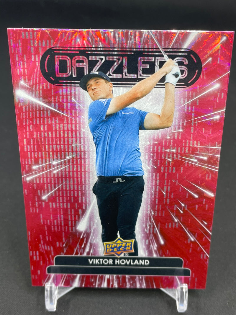 2024 UPPER DECK GOLF - PINK DAZZLERS - V. HOVLAND -