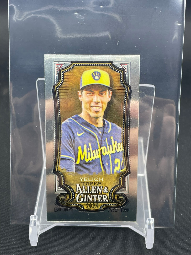 2024 TOPPS CHROME ALLEN & GINTER - MINI - C. YELICH -