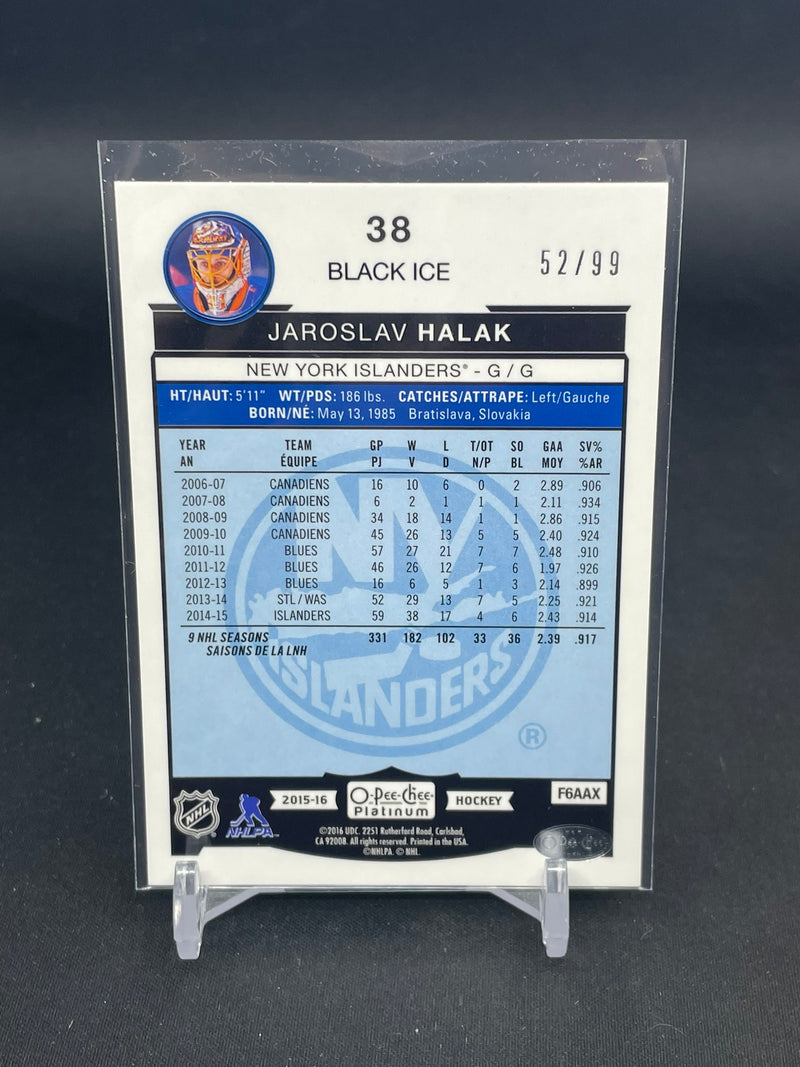2015 UPPER DECK O-PEE-CHEE PLATINUM - BLACK ICE - SINGLES -