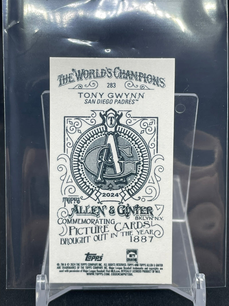 2024 TOPPS ALLEN & GINTER - MINI - T. GWYNN -