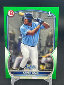 2023 TOPPS BOWMAN - GREEN - 1ST BOWMAN - X. ISAAC - #BP-145 - #'D/99