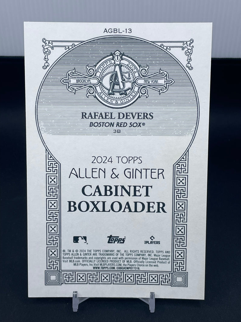 2024 TOPPS ALLEN & GINTER - CABINET BOXLOADER - R. DEVERS -