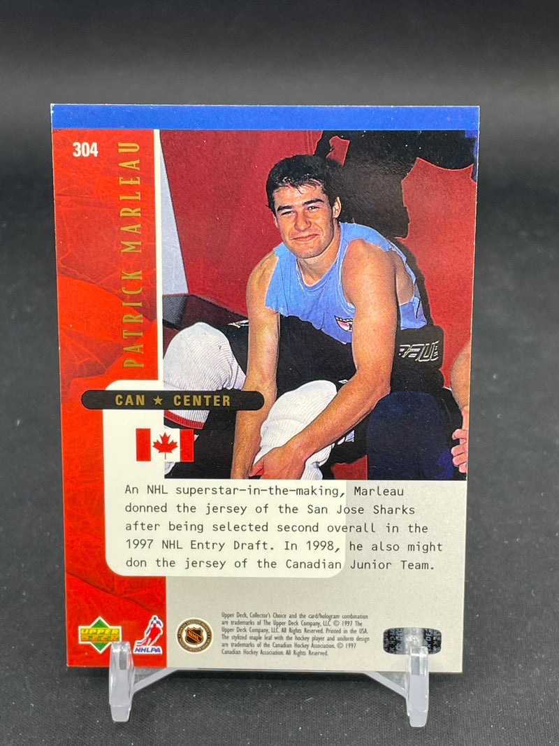 1997 UPPER DECK COLLECTOR'S CHOICE - NATIONAL HEROES - P. MARLEAU -