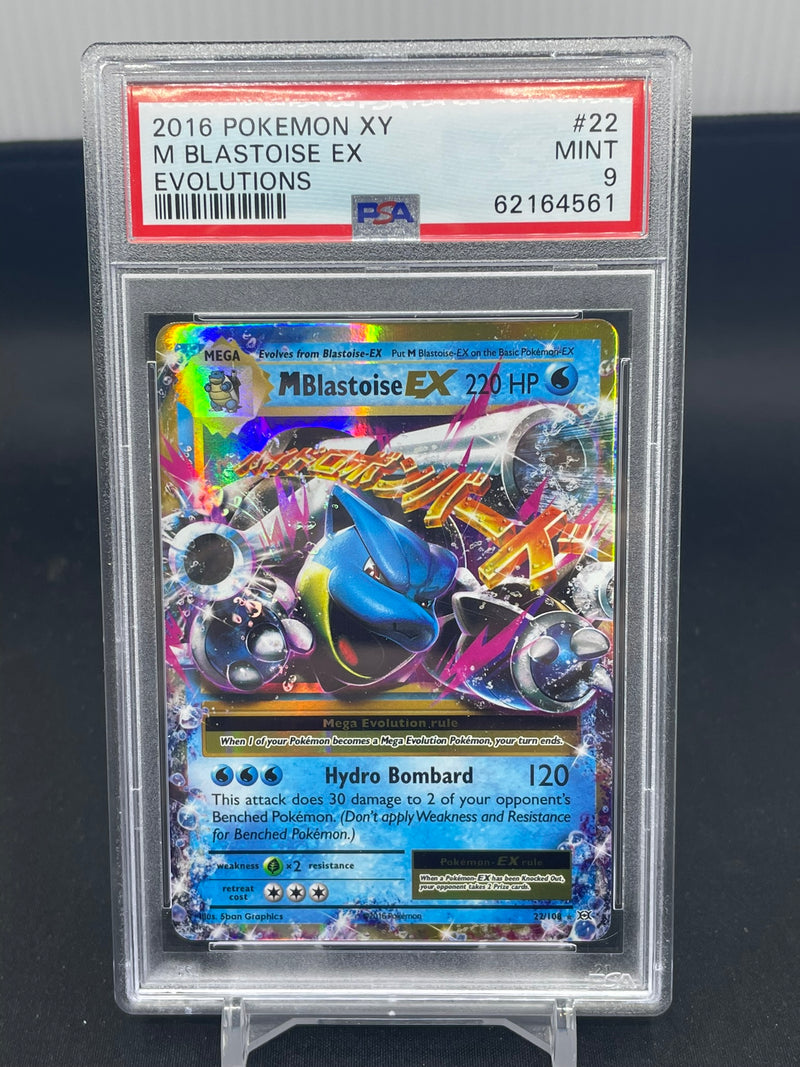 POKEMON - EVOLUTIONS - M BLASTOISE EX - HOLO -