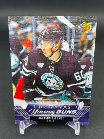 2023 UPPER DECK SERIES TWO - UD CANVAS - YOUNG GUNS - J. LACOMBE - #C218 - RC