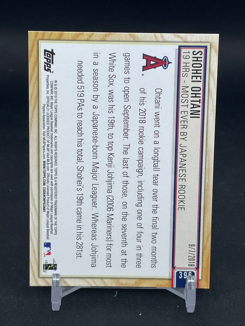 2019 TOPPS BIG LEAGUE - HIGHLIGHTS - S. OHTANI -