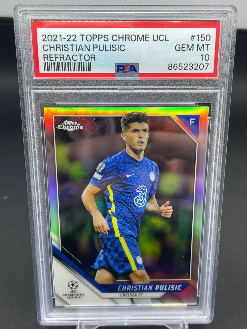 2021 TOPPS CHROME UCL - REFRACTOR - C. PULISIC -