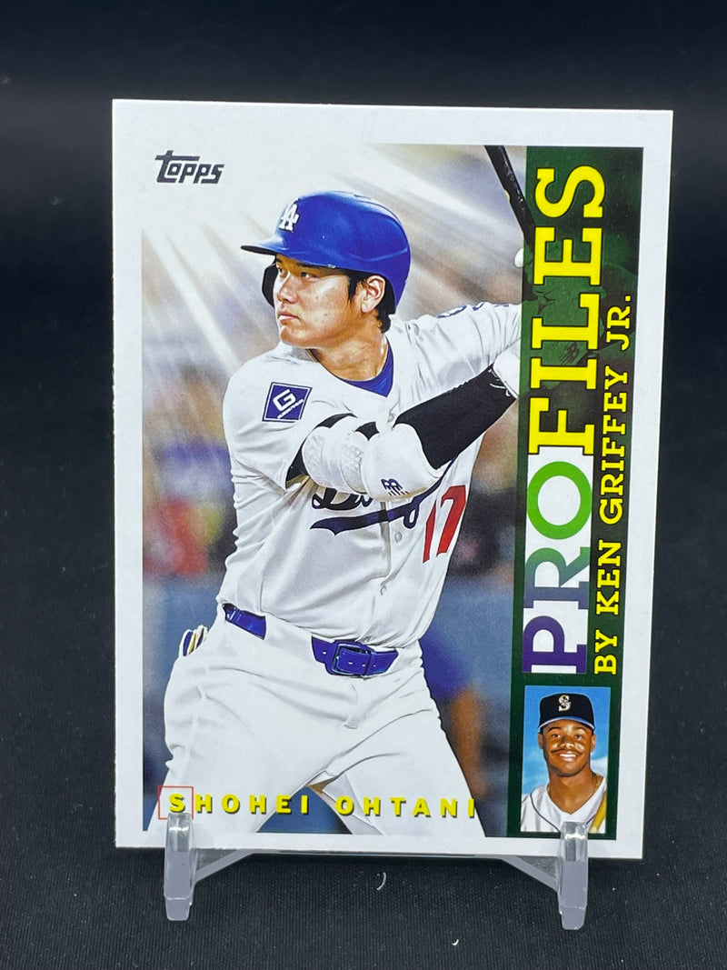 2026 TOPPS SERIES ONE - PROFILES BY KEN GRIFFEY JR. - S. OHTANI -
