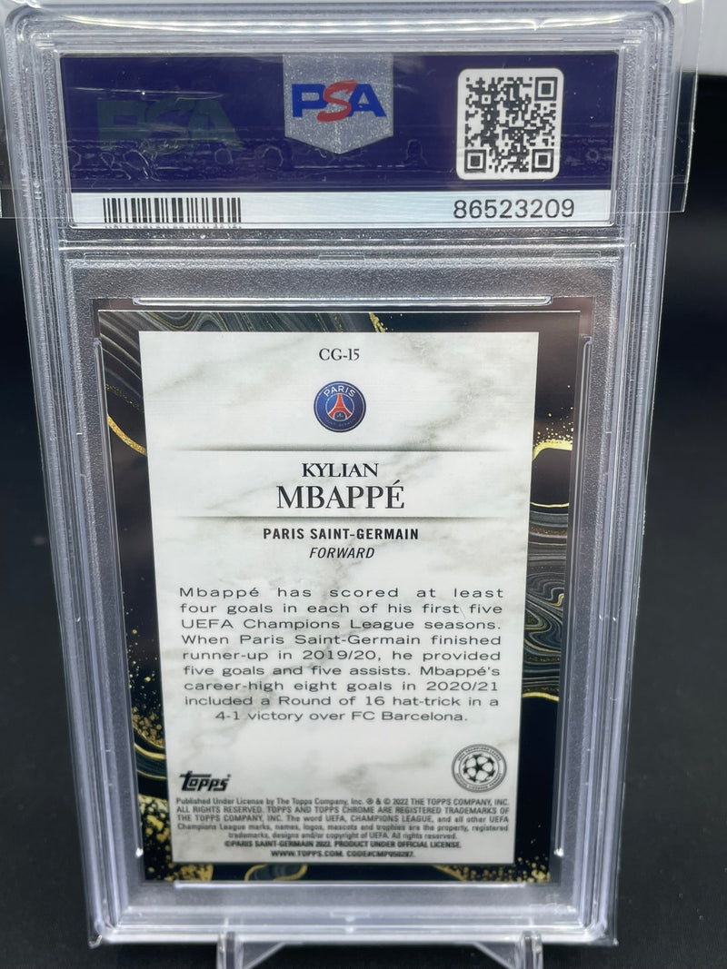 2021 TOPPS CHROME UCL - CHASING GLORY - K. MBAPPE -