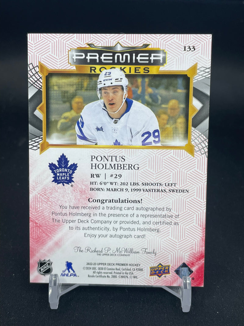 2022 UPPER DECK PREMIER - PREMIER ROOKIES - P. HOLMBERG -