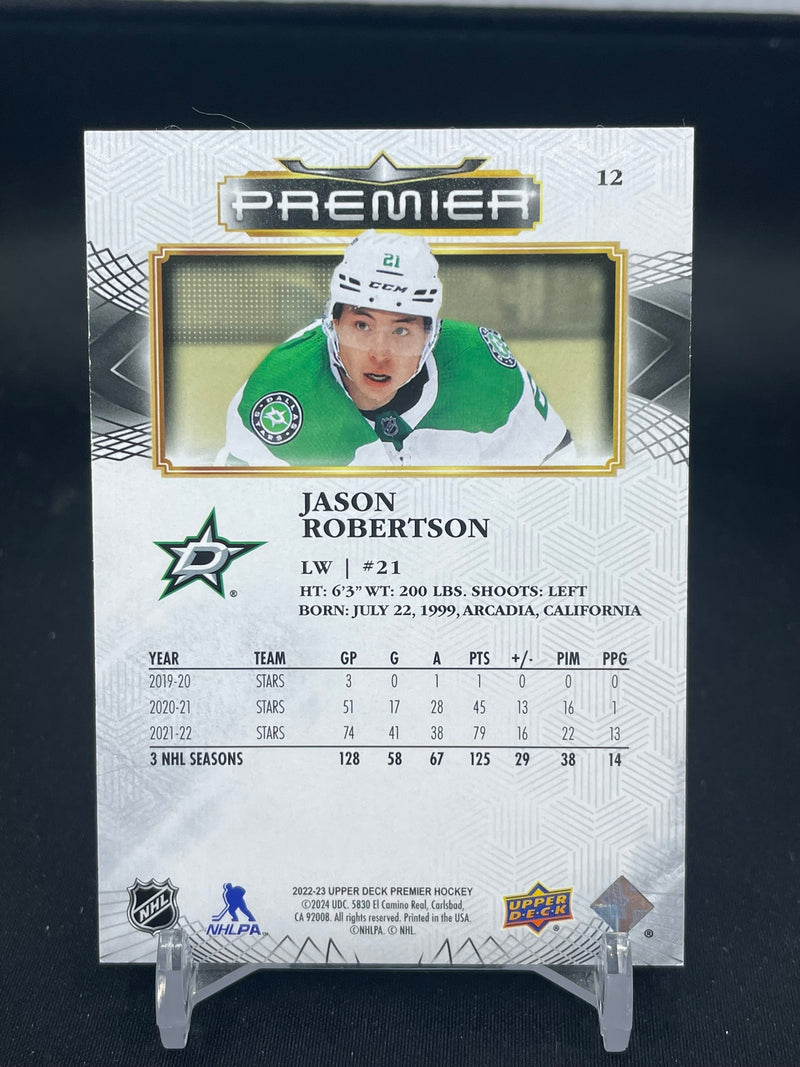 2022 UPPER DECK PREMIER - J. ROBERTSON - #12 - #'D/299