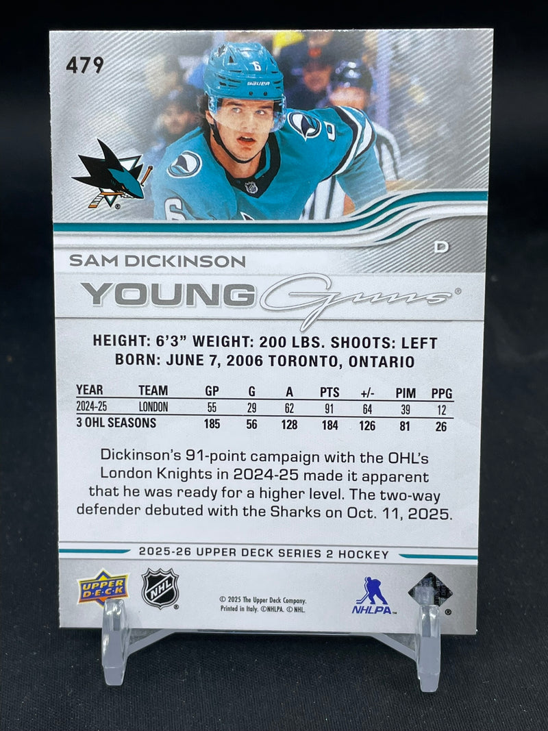 2025 UPPER DECK SERIES TWO - YOUNG GUNS - S. DICKINSON -