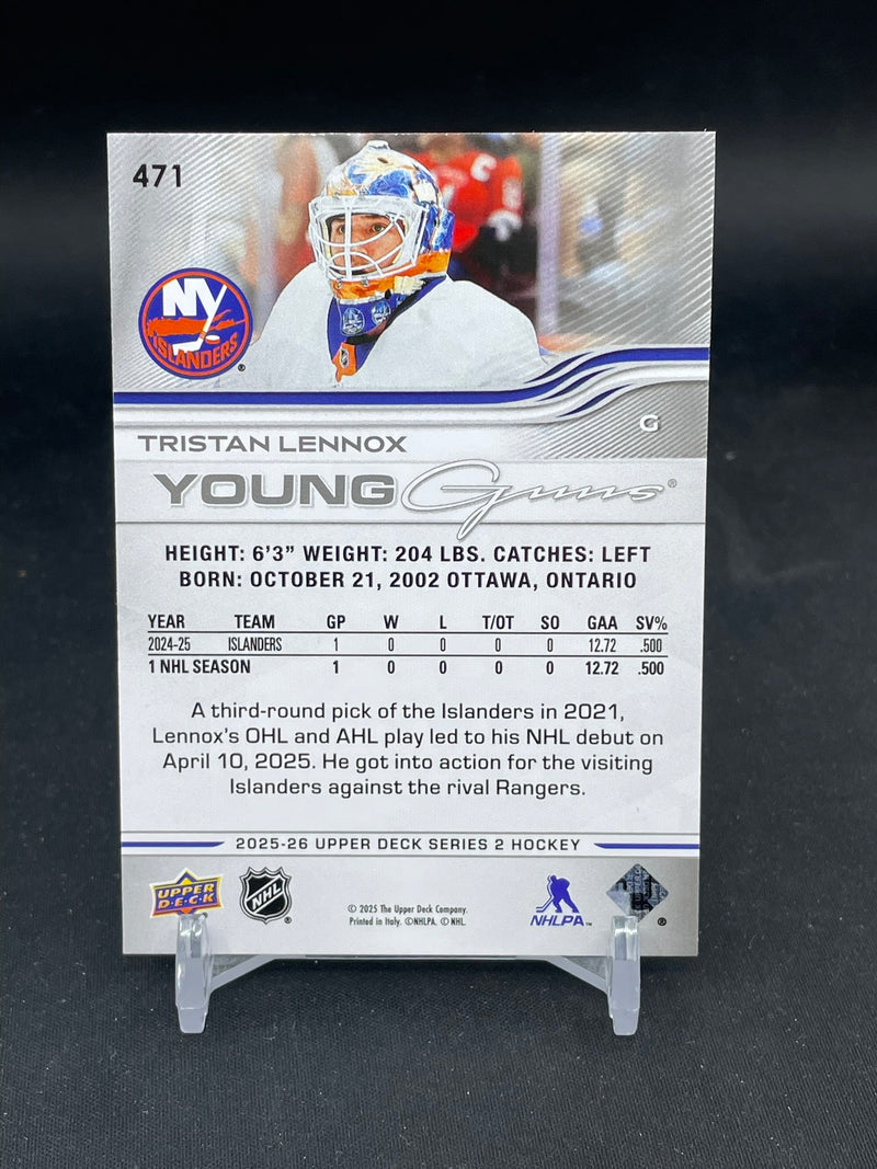 2025 UPPER DECK SERIES TWO - YOUNG GUNS - T. LENNOX -