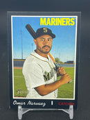 2019 TOPPS HERITAGE - BLACK BORDER - O. NARVAEZ -
