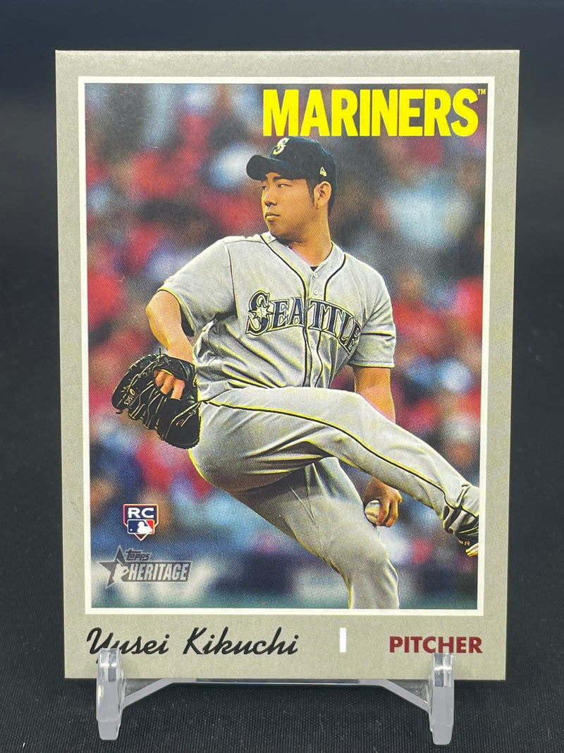 2019 TOPPS HERITAGE - ACTION - Y. KIKUCHI -