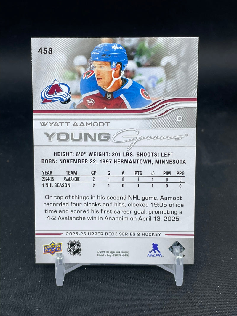 2025 UPPER DECK SERIES TWO - YOUNG GUNS - W. AAMODT -