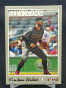 2019 TOPPS HERITAGE - ACTION - C. WALKER -