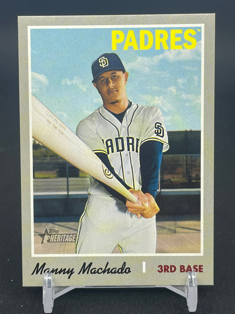 2019 TOPPS HERITAGE - TEAM NAME - M. MACHADO -