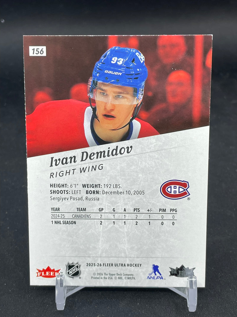 2025 UPPER DECK FLEER ULTRA - I. DEMIDOV -