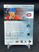 2025 UPPER DECK SP GAME USED - RED AUTOGRAPH JERSEY - J. SLAFKOVSKY - #196 - #'D/35 - RELIC - AUTOGRAPH