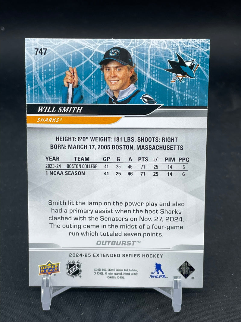 2024 UPPER DECK EXTENDED SERIES - OUTBURST - ROUND 1 DRAFT - W. SMITH -