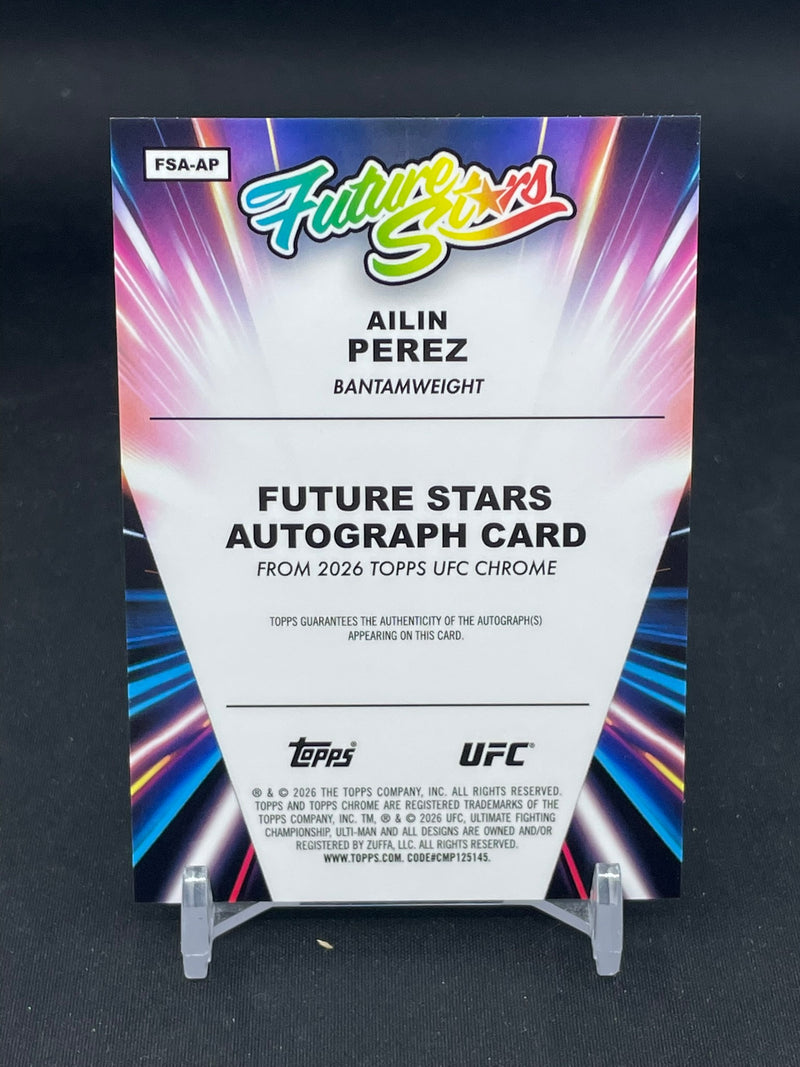 2026 TOPPS CHROME - SAPPHIRE - FUTURE STARS - A. PEREZ -