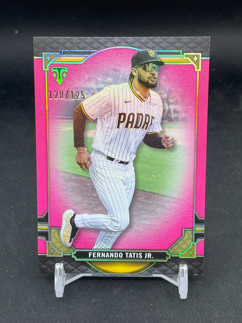 2022 TOPPS TRIPLE THREADS - TOURMALINE - F. TATIS JR. - #97 - #'D/125