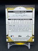 2022 TOPPS TRIPLE THREADS - TOURMALINE - F. TATIS JR. - #97 - #'D/125